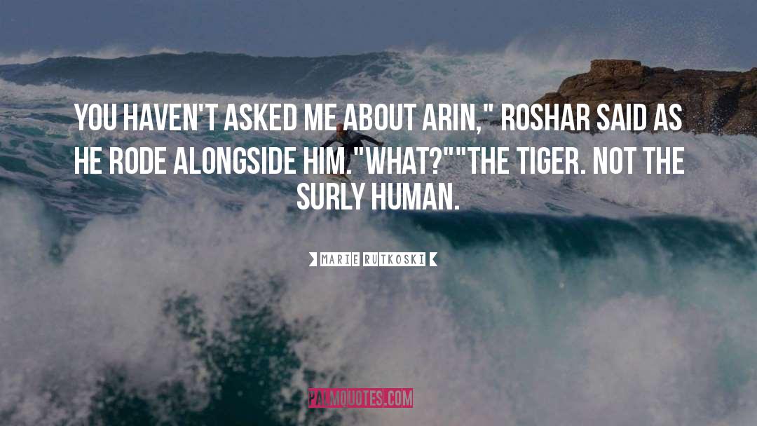 The Tiger quotes by Marie Rutkoski