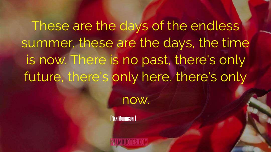 The Time Is Now quotes by Van Morrison