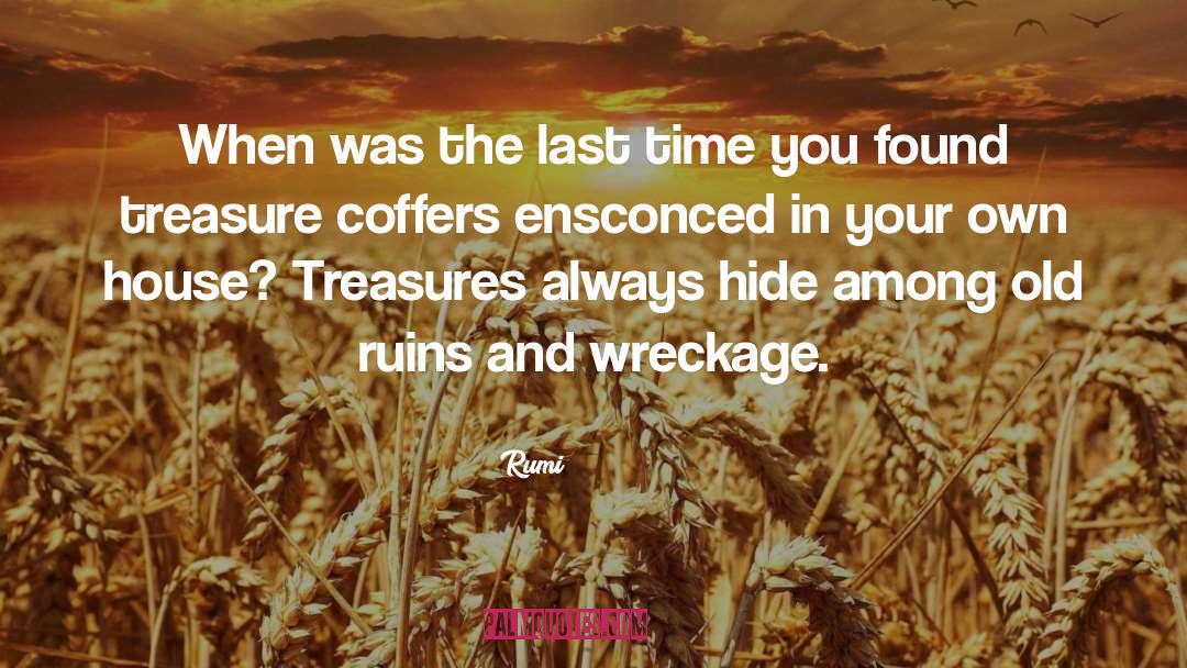 The Time Traveller quotes by Rumi