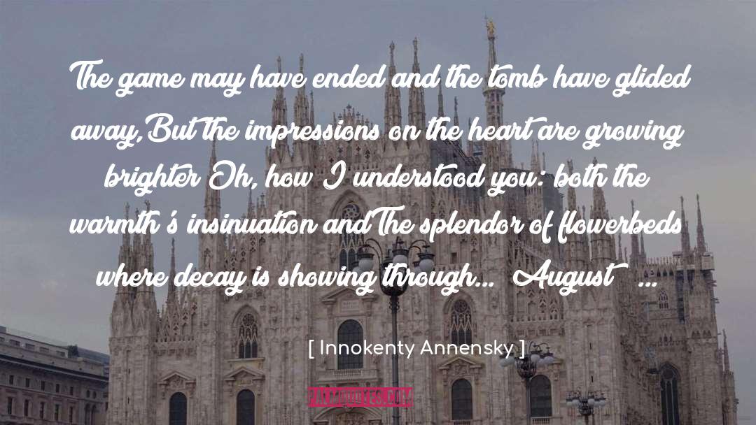 The Tomb quotes by Innokenty Annensky