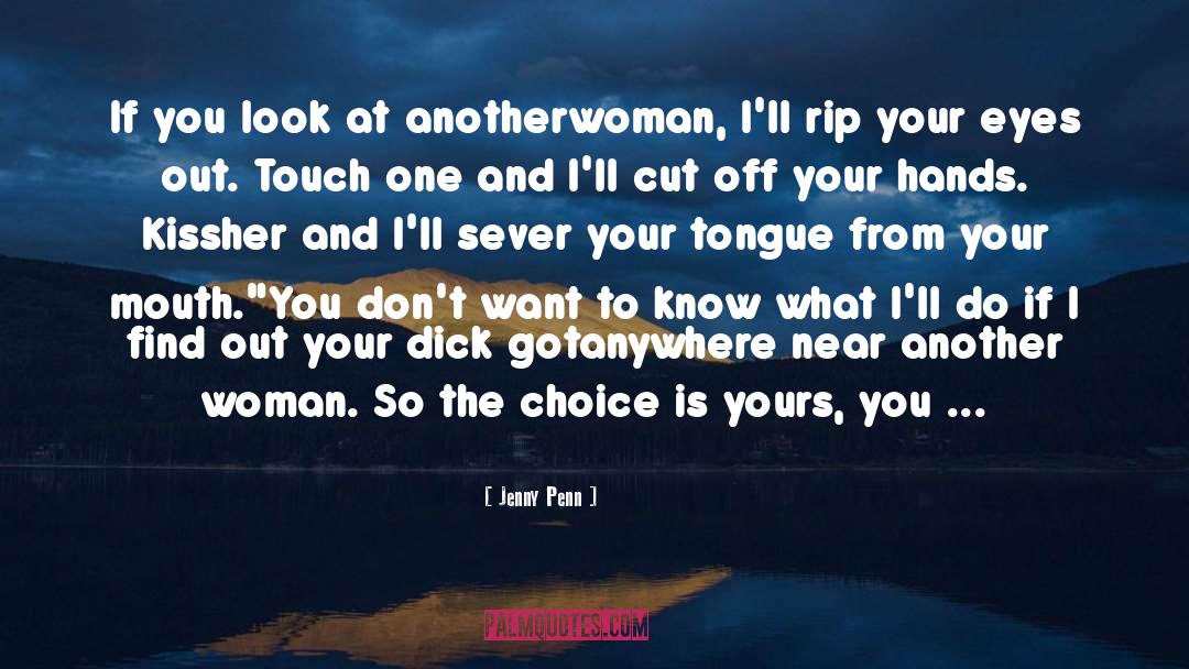 The Touch Of A Woman quotes by Jenny Penn