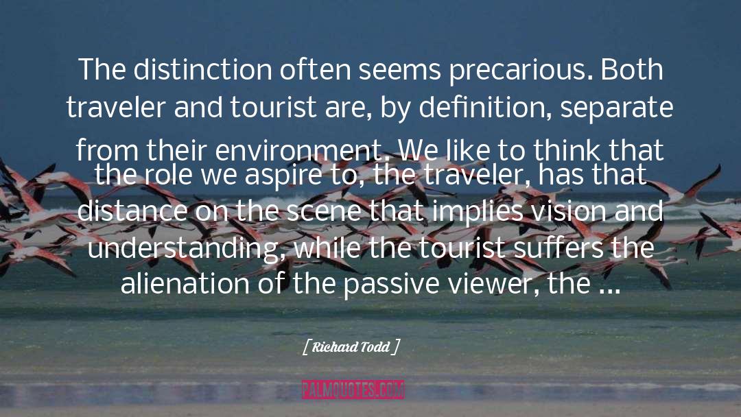 The Tourist quotes by Richard Todd