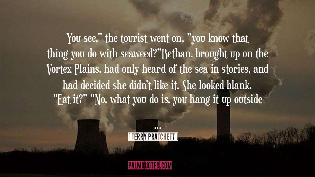 The Tourist quotes by Terry Pratchett