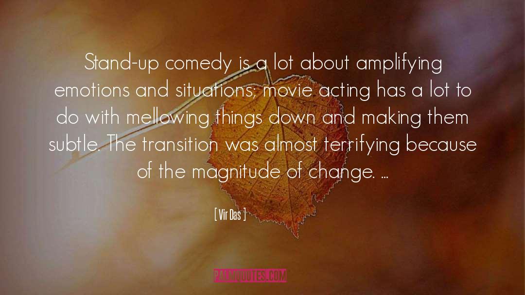 The Transition quotes by Vir Das