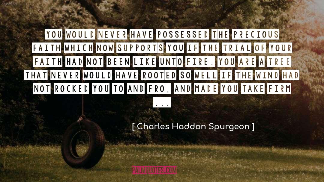 The Trial quotes by Charles Haddon Spurgeon