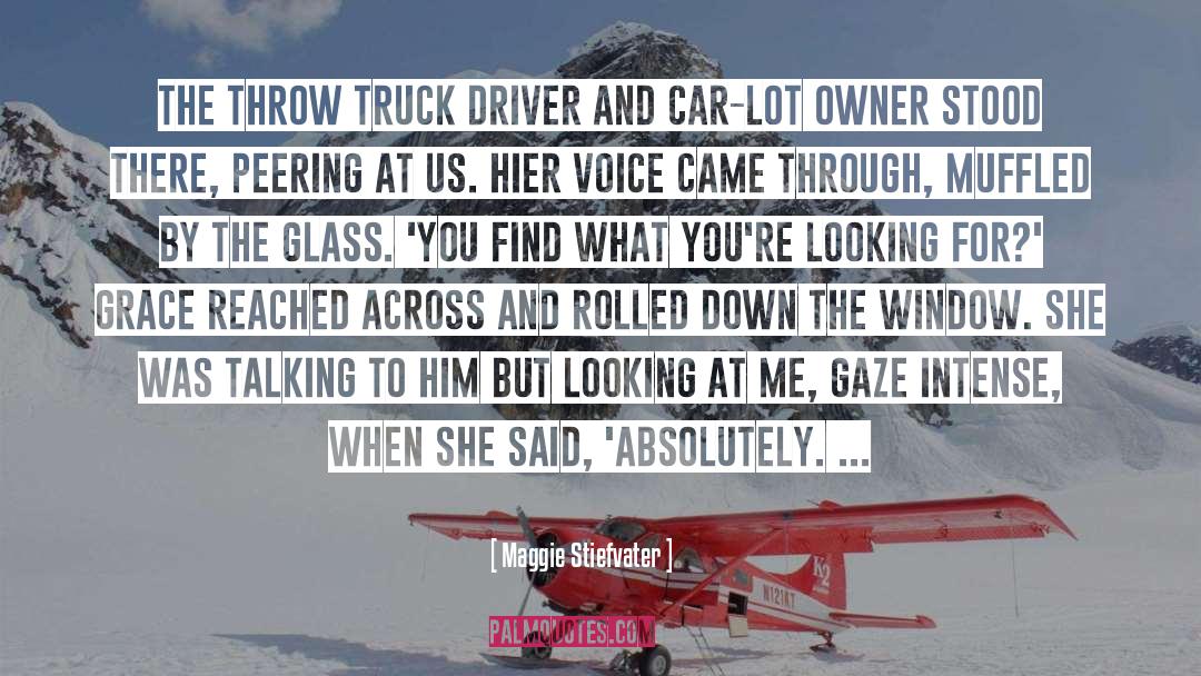 The Truck Stop quotes by Maggie Stiefvater