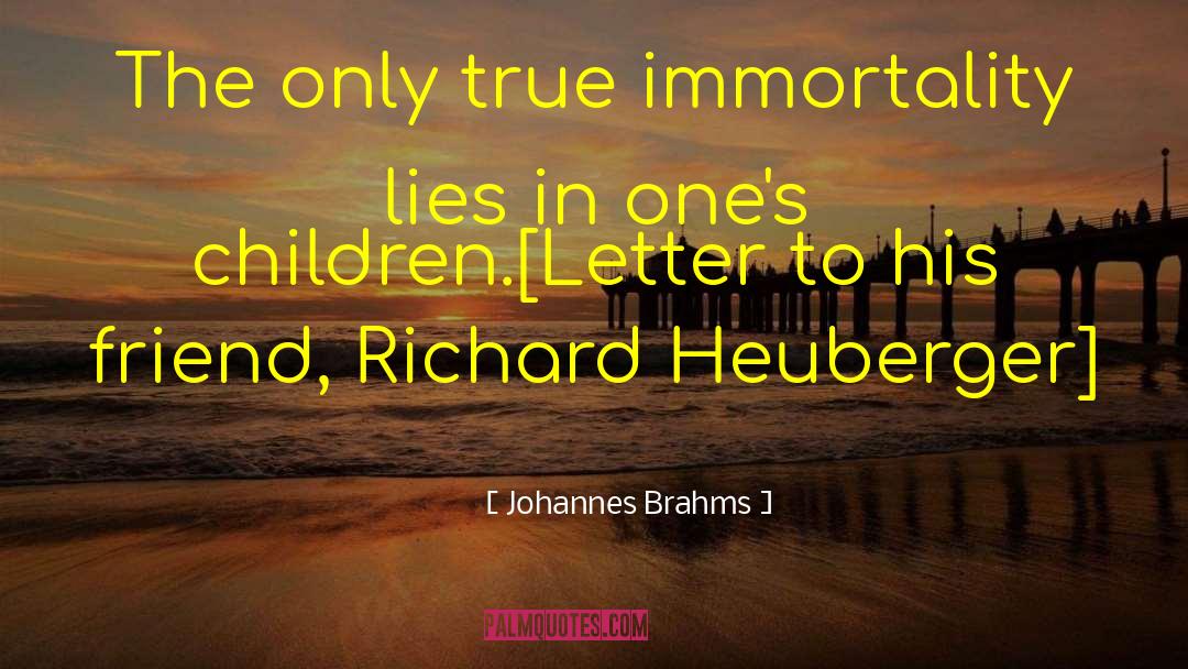 The True You quotes by Johannes Brahms
