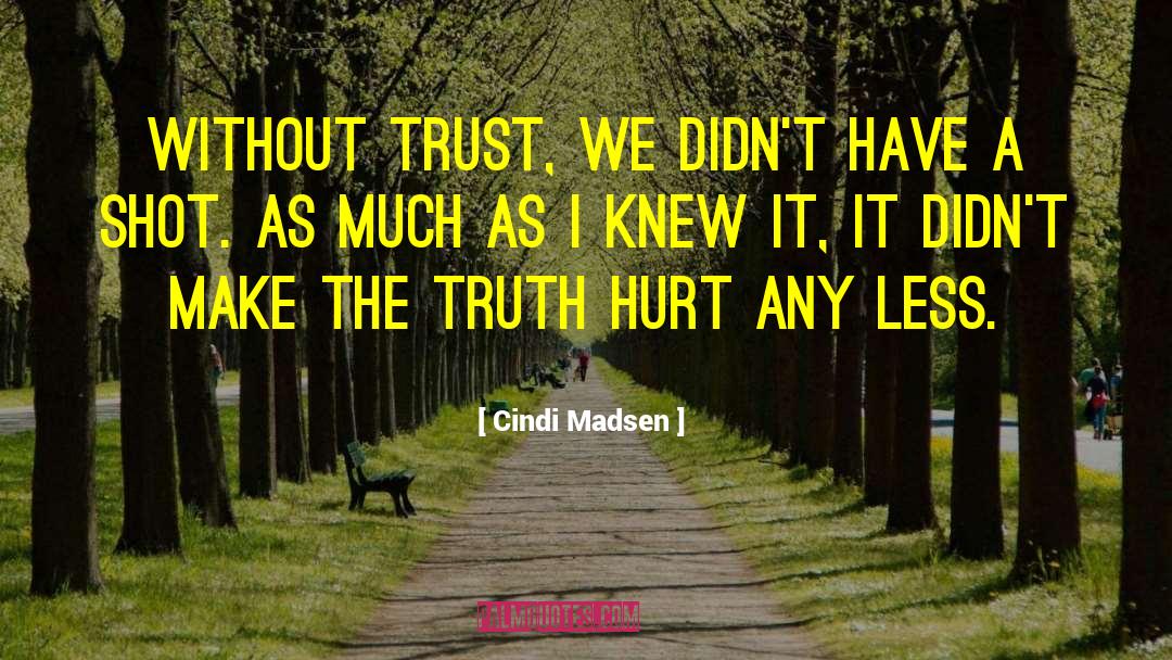 The Truth Advantage quotes by Cindi Madsen