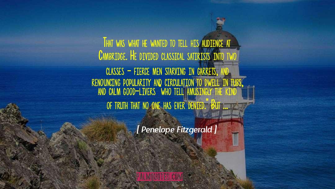 The Truth And Nothing But Lies quotes by Penelope Fitzgerald