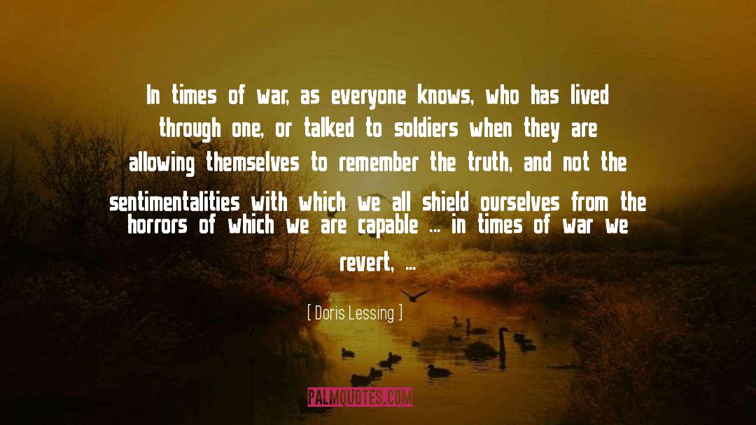 The Truth Of Masks quotes by Doris Lessing