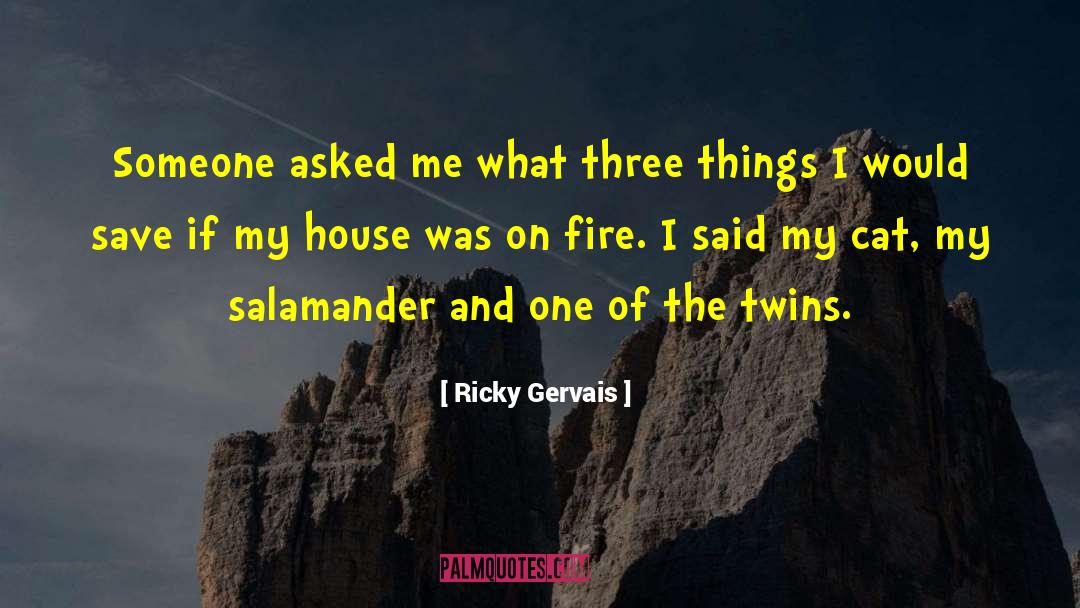 The Twins quotes by Ricky Gervais