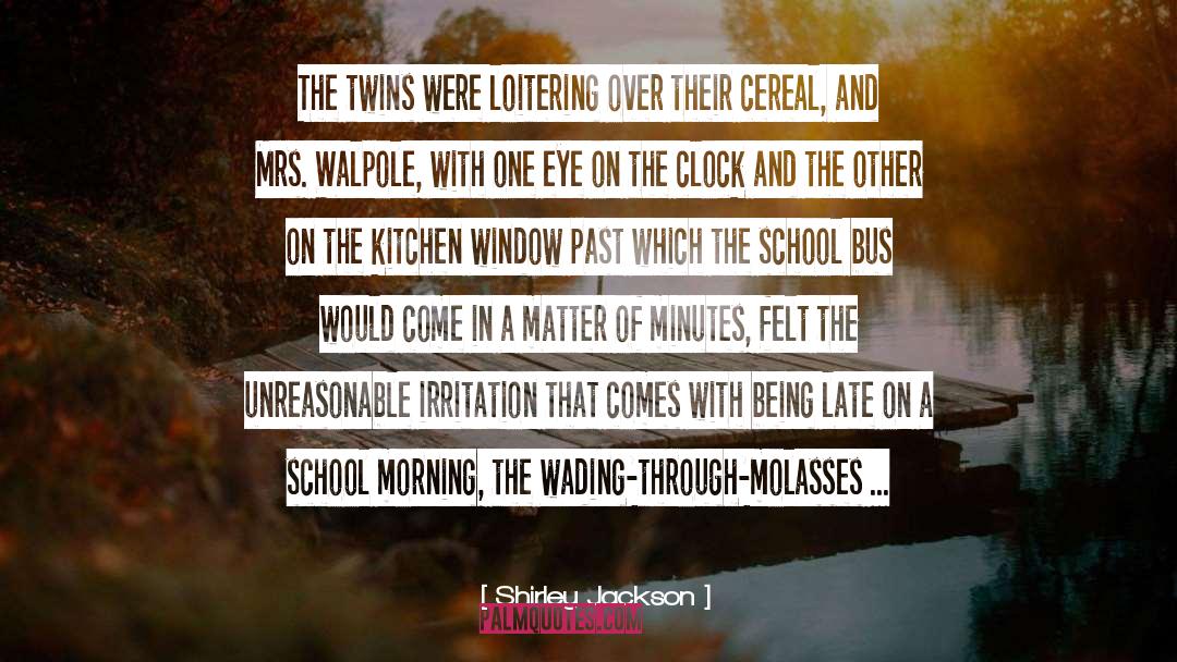 The Twins quotes by Shirley Jackson