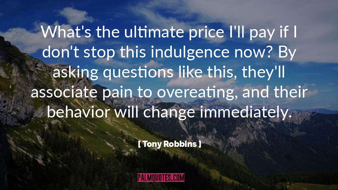 The Ultimate Price quotes by Tony Robbins