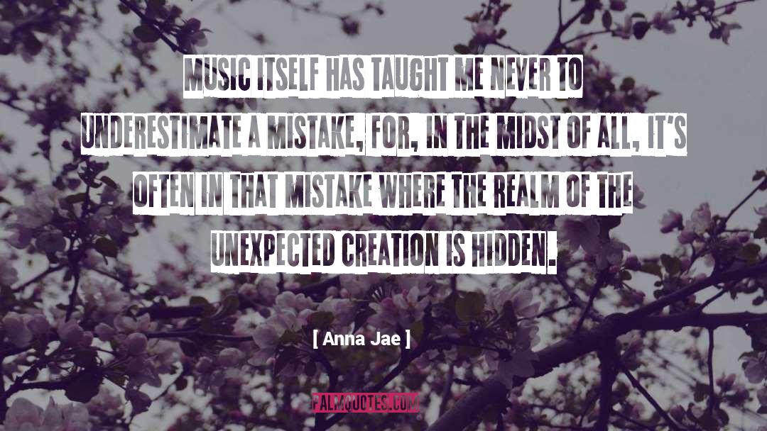 The Unexpected quotes by Anna Jae