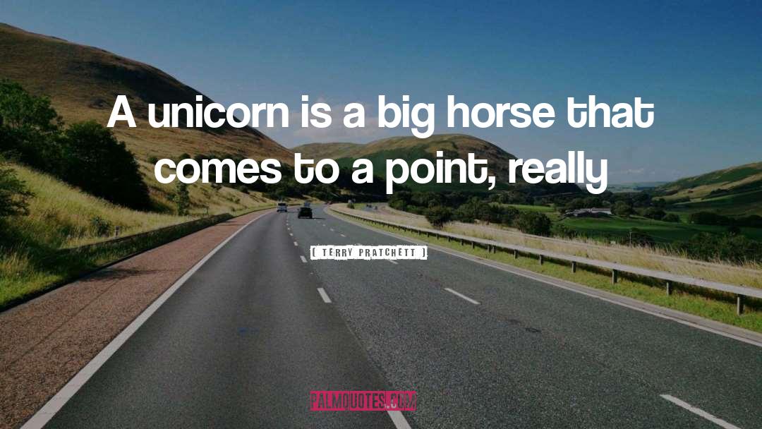 The Unicorn quotes by Terry Pratchett