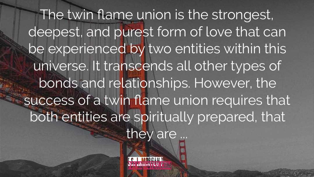 The Union Of The Two Sexes quotes by S.J. Morgan