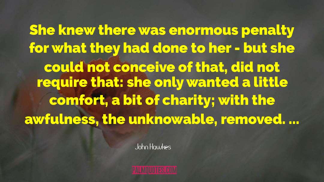 The Unknowable quotes by John Hawkes