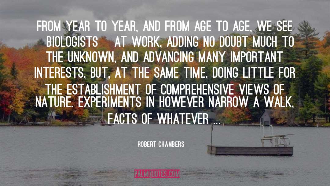 The Unknown quotes by Robert Chambers
