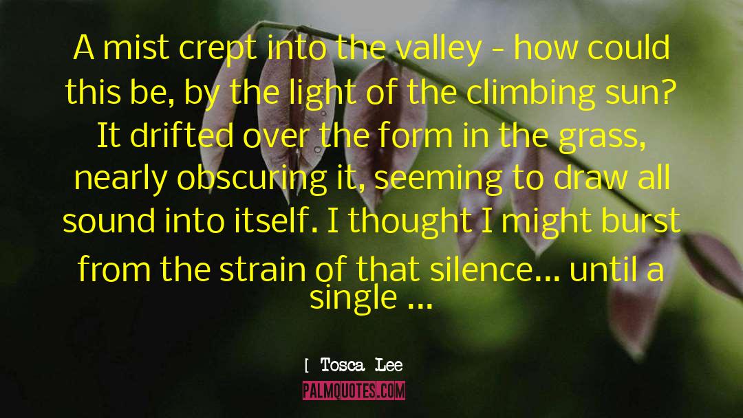 The Valley Weeps quotes by Tosca Lee
