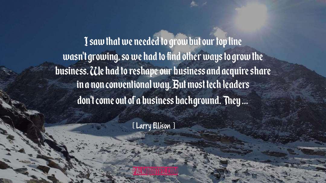 The Valley Weeps quotes by Larry Ellison