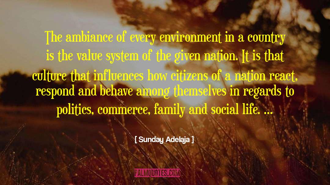 The Value Of A Society quotes by Sunday Adelaja