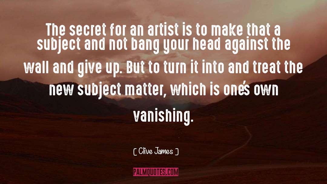 The Vanishing Throne quotes by Clive James