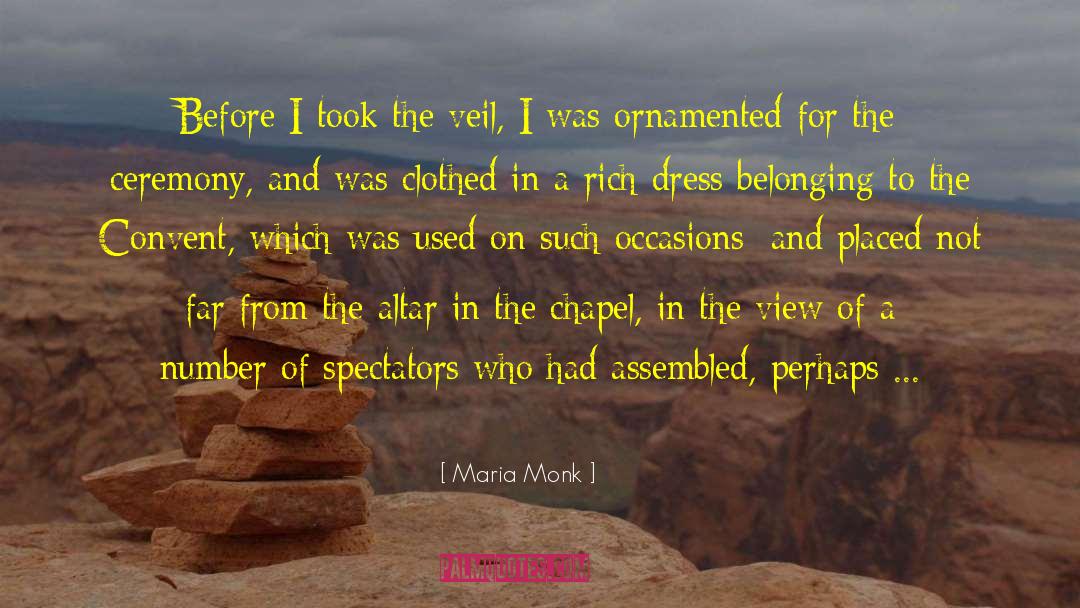 The Veil quotes by Maria Monk