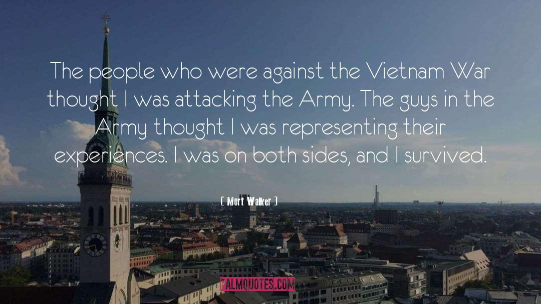 The Vietnam War quotes by Mort Walker