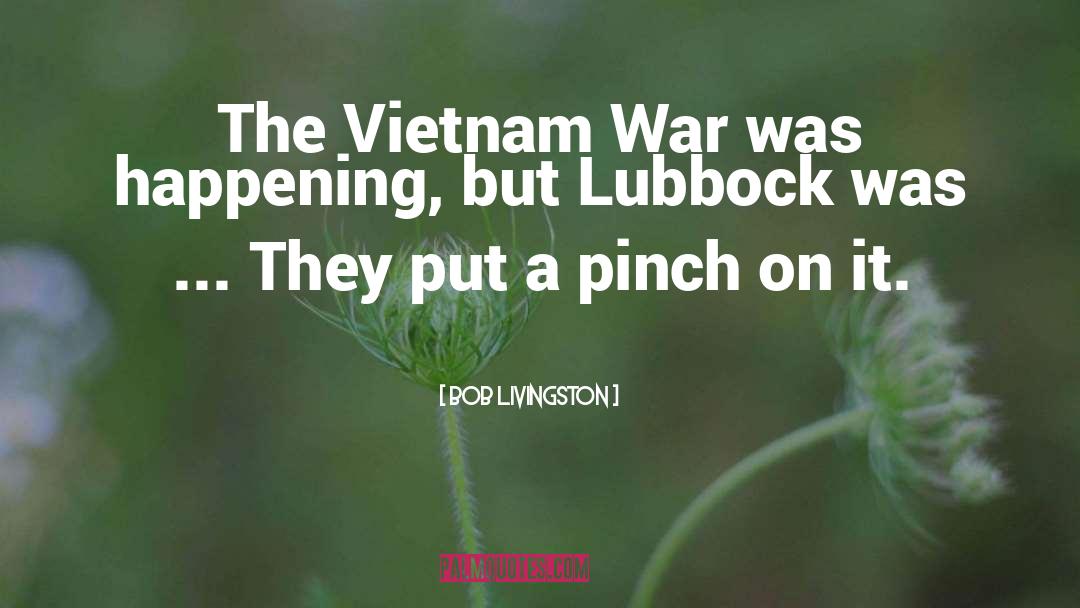 The Vietnam War quotes by Bob Livingston