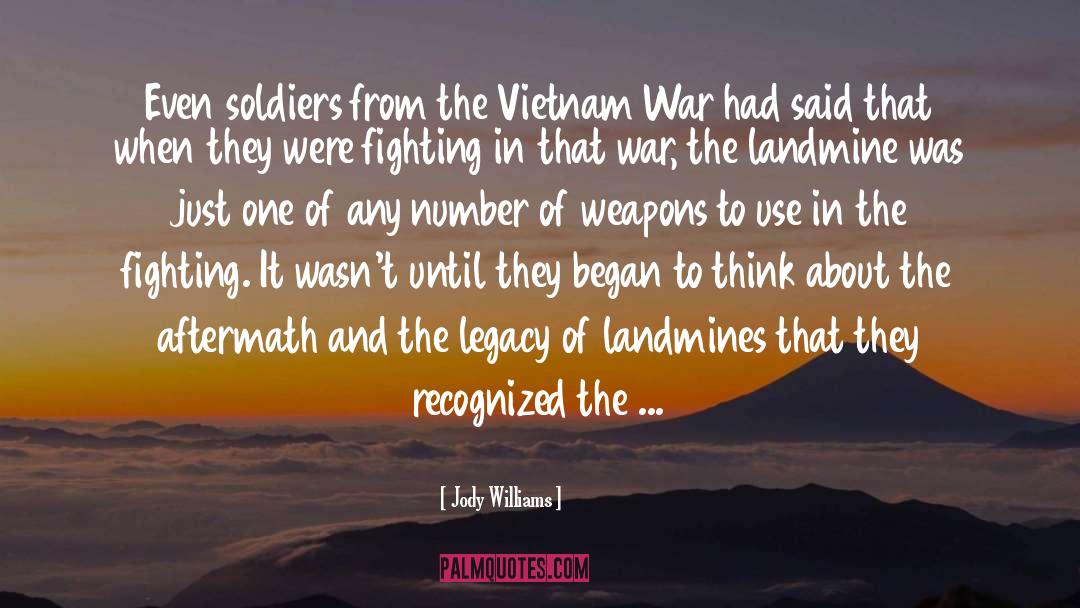 The Vietnam War quotes by Jody Williams