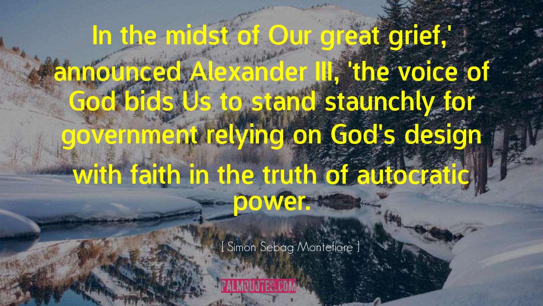 The Voice Of God quotes by Simon Sebag Montefiore
