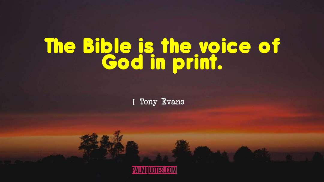 The Voice Of God quotes by Tony Evans