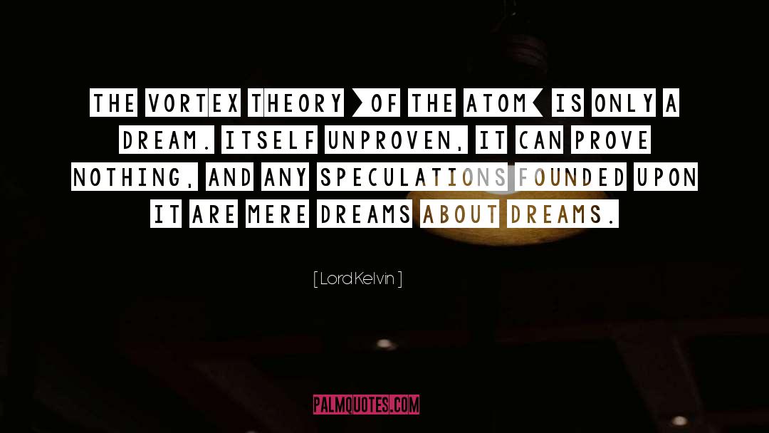 The Vortex quotes by Lord Kelvin