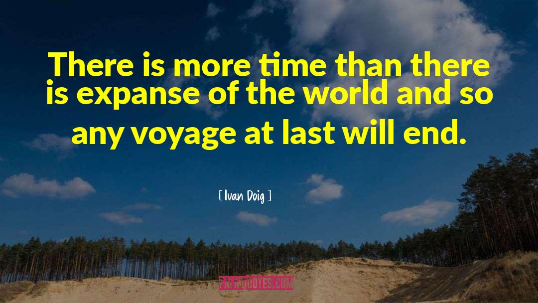 The Voyage Out quotes by Ivan Doig