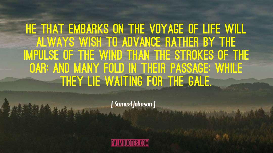 The Voyage Out quotes by Samuel Johnson