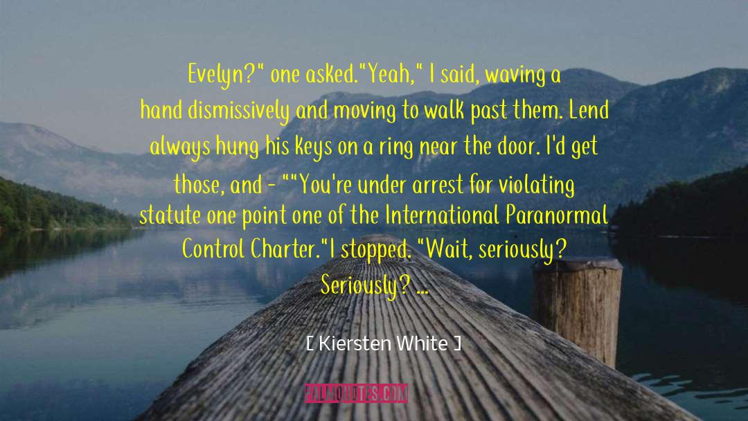 The Voyeur Next Door quotes by Kiersten White