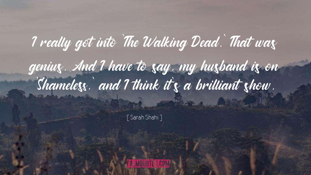 The Walking Dead quotes by Sarah Shahi