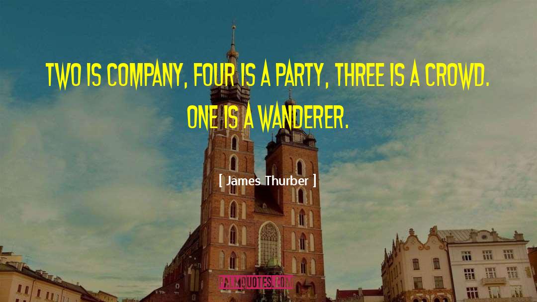 The Wanderers quotes by James Thurber