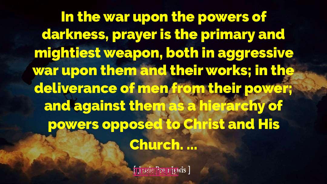 The War Prayer quotes by Jessie Penn-Lewis