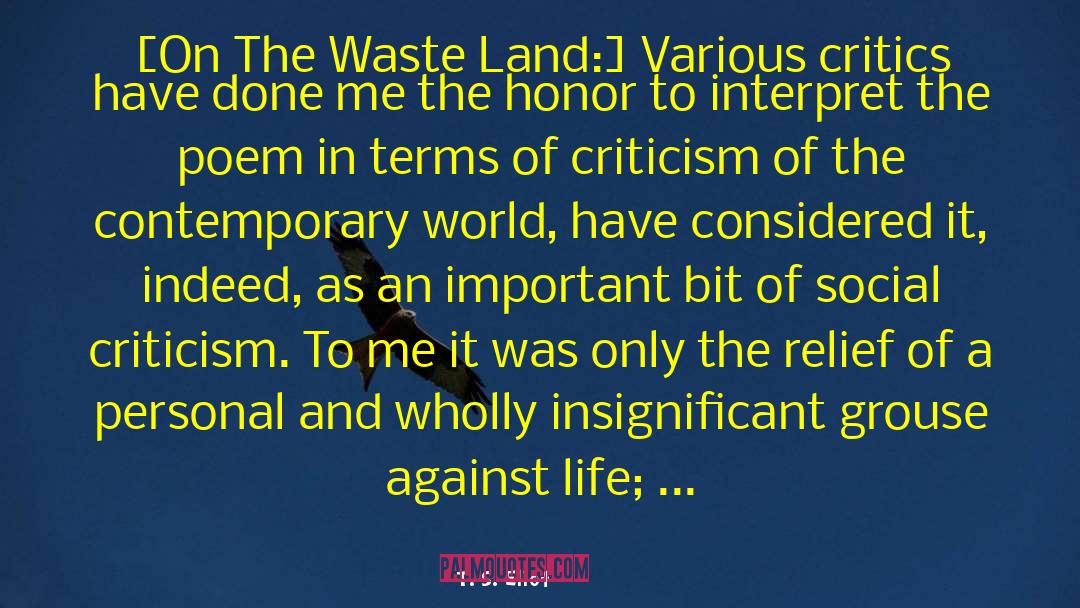 The Waste Land quotes by T. S. Eliot