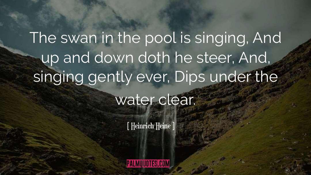 The Water Was quotes by Heinrich Heine