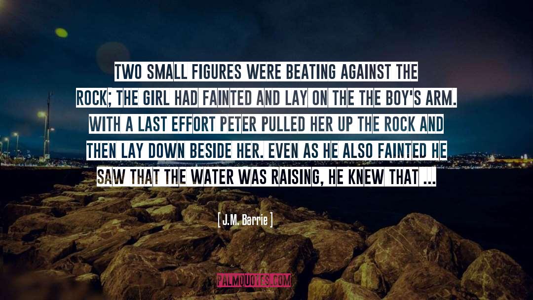 The Water Was quotes by J.M. Barrie