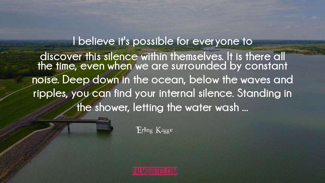The Water Was quotes by Erling Kagge