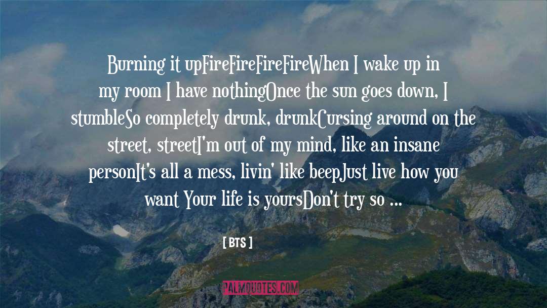 The Way I Live My Life quotes by BTS