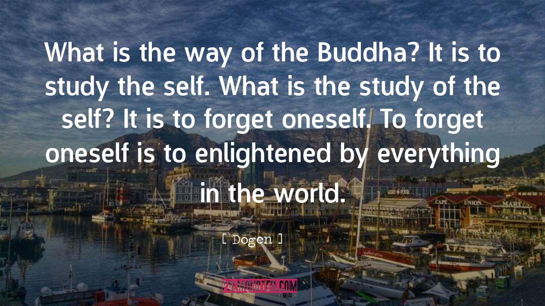 The Way Of The Buddha quotes by Dogen