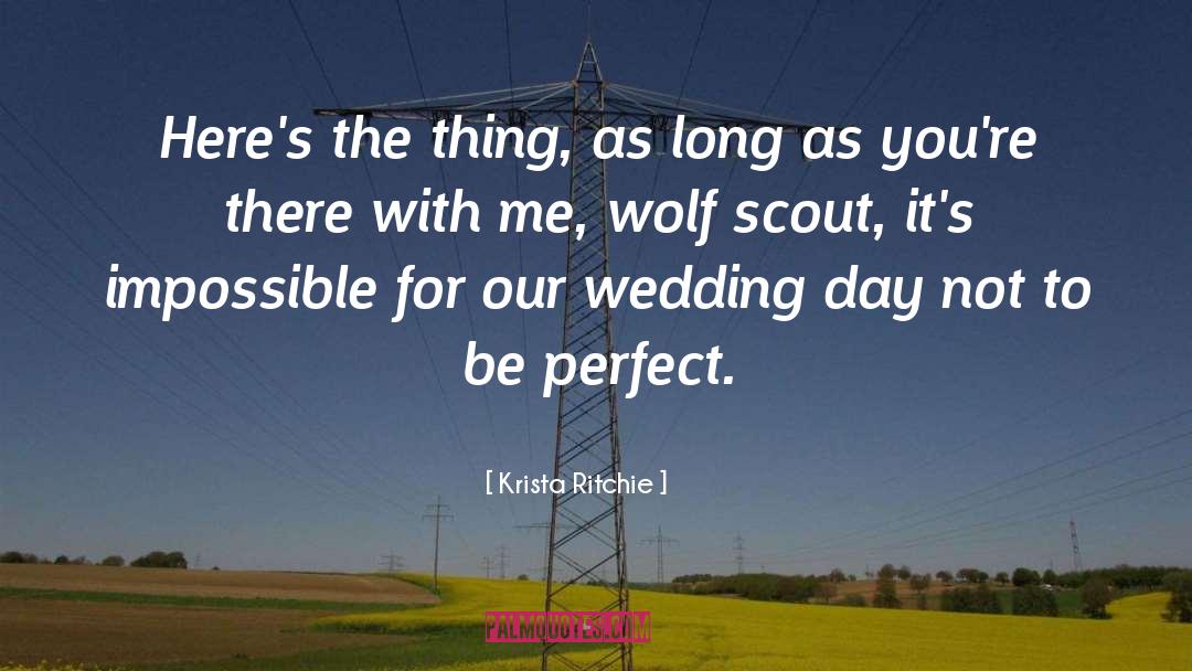 The Wedding Beat quotes by Krista Ritchie