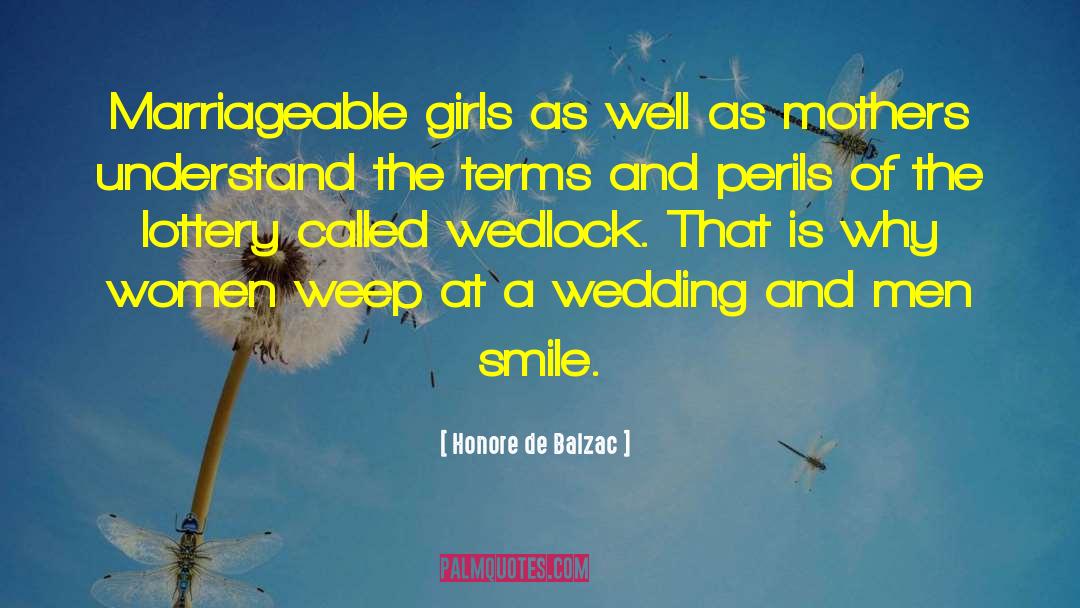 The Wedding Beat quotes by Honore De Balzac