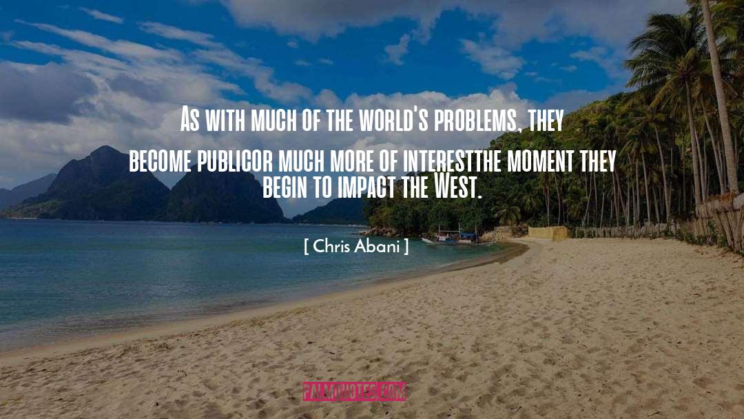 The West quotes by Chris Abani
