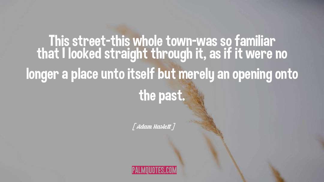 The Whole Town S Sleeping quotes by Adam Haslett