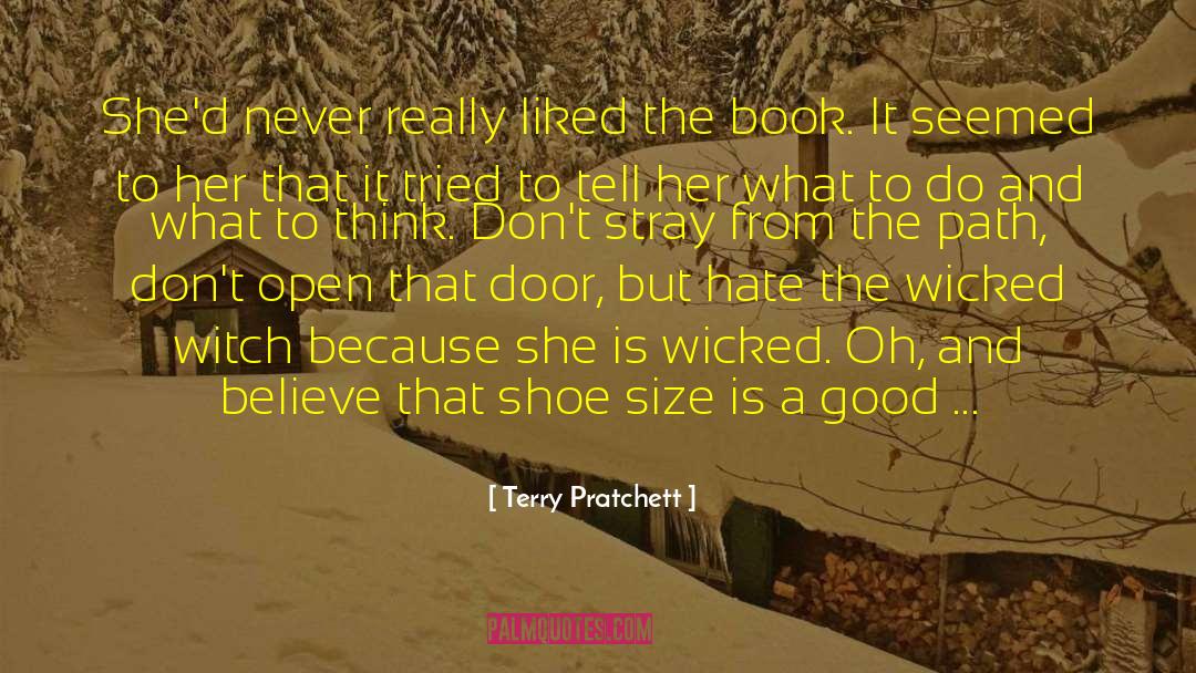 The Wicked Witch Of The West quotes by Terry Pratchett